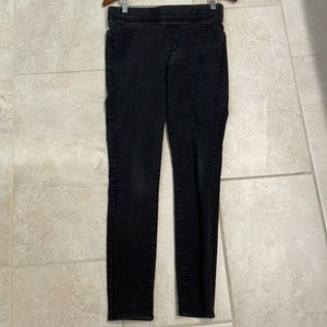 8 Long Super Skinny black jeggings